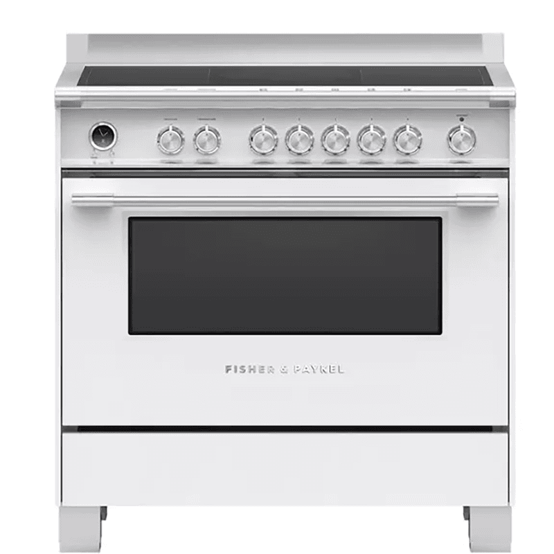 90cm Freestanding Induction Cooker - White