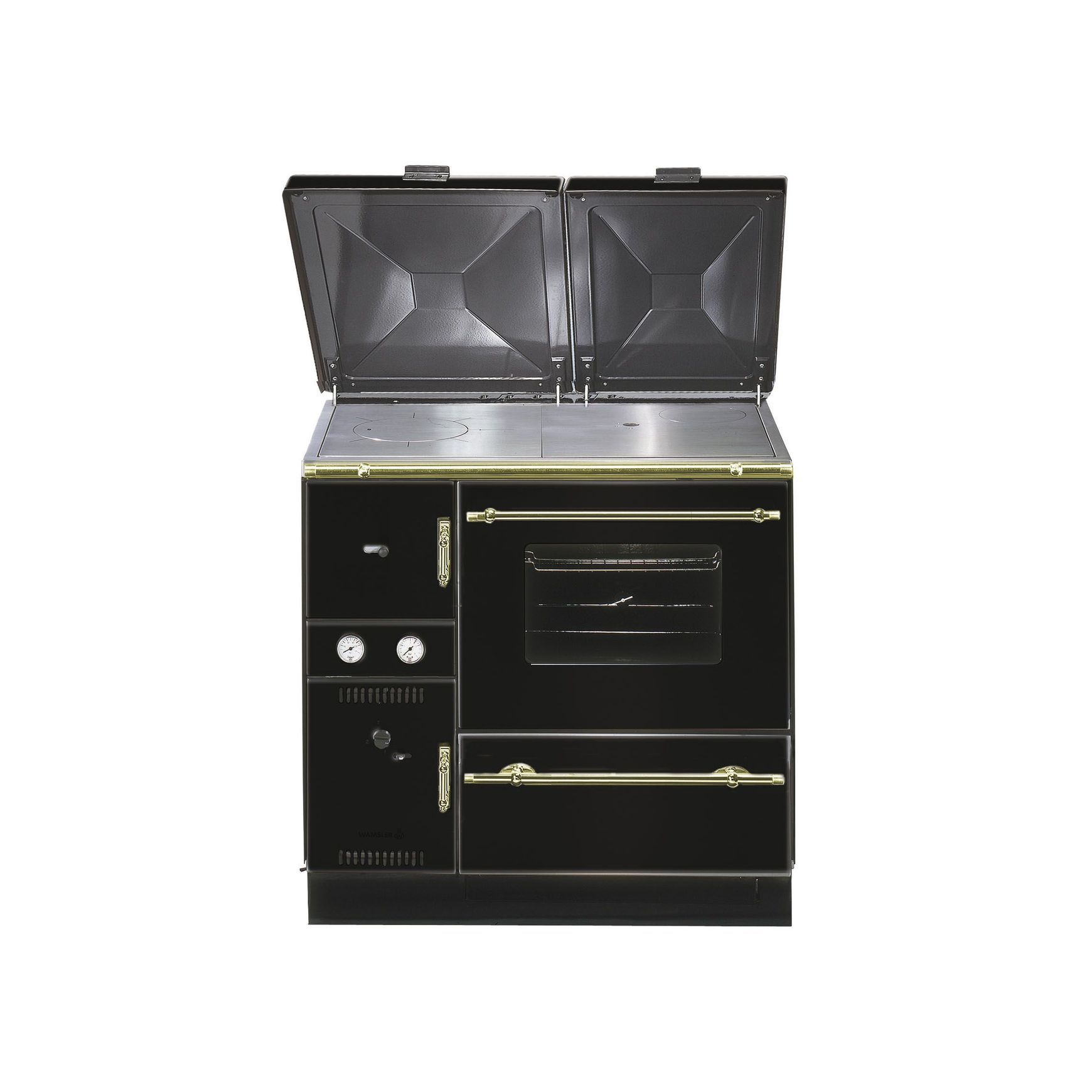 Water-Bearing Wood-Burning Stove K 148 CL Black