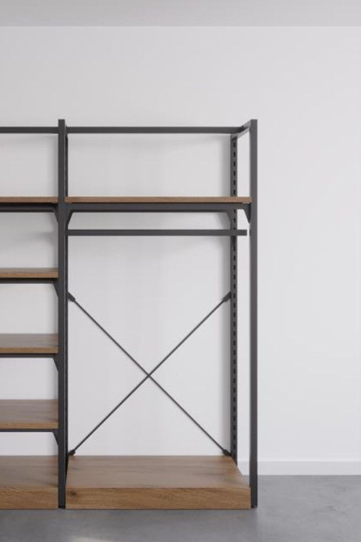 The Fresh White Sneakers Free-Standing Kitset Wardrobe