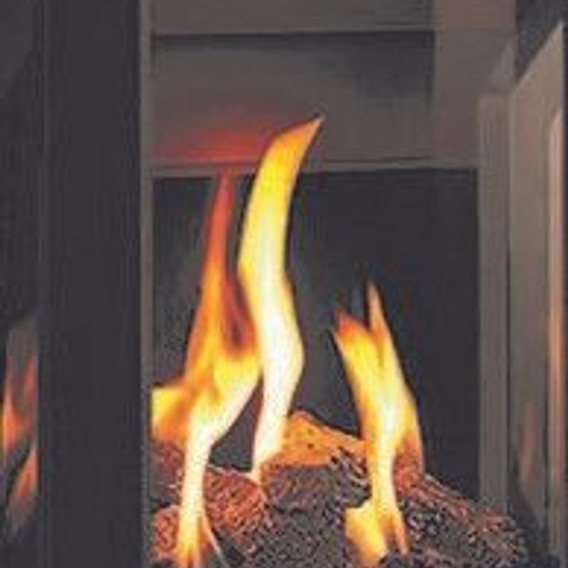 Gazco Loft 3 - Sided Freestanding Gas Fireplace