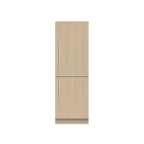 F&P Integrated Refrigerator Freezer, 60cm, Ice & Water