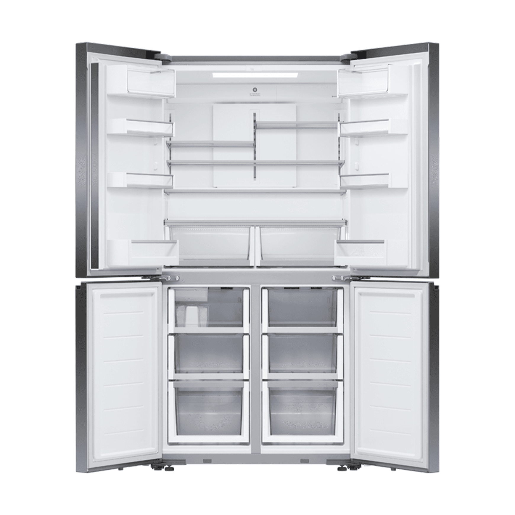 F&P Freestanding Quad Door Refrigerator Freezer
