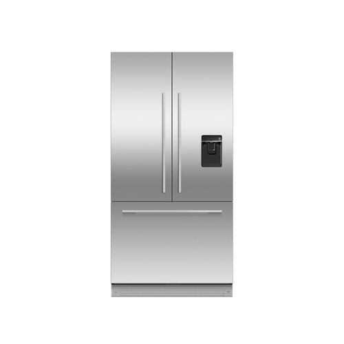 F&P Integrated French Door Refrigerator Freezer Ice & Water