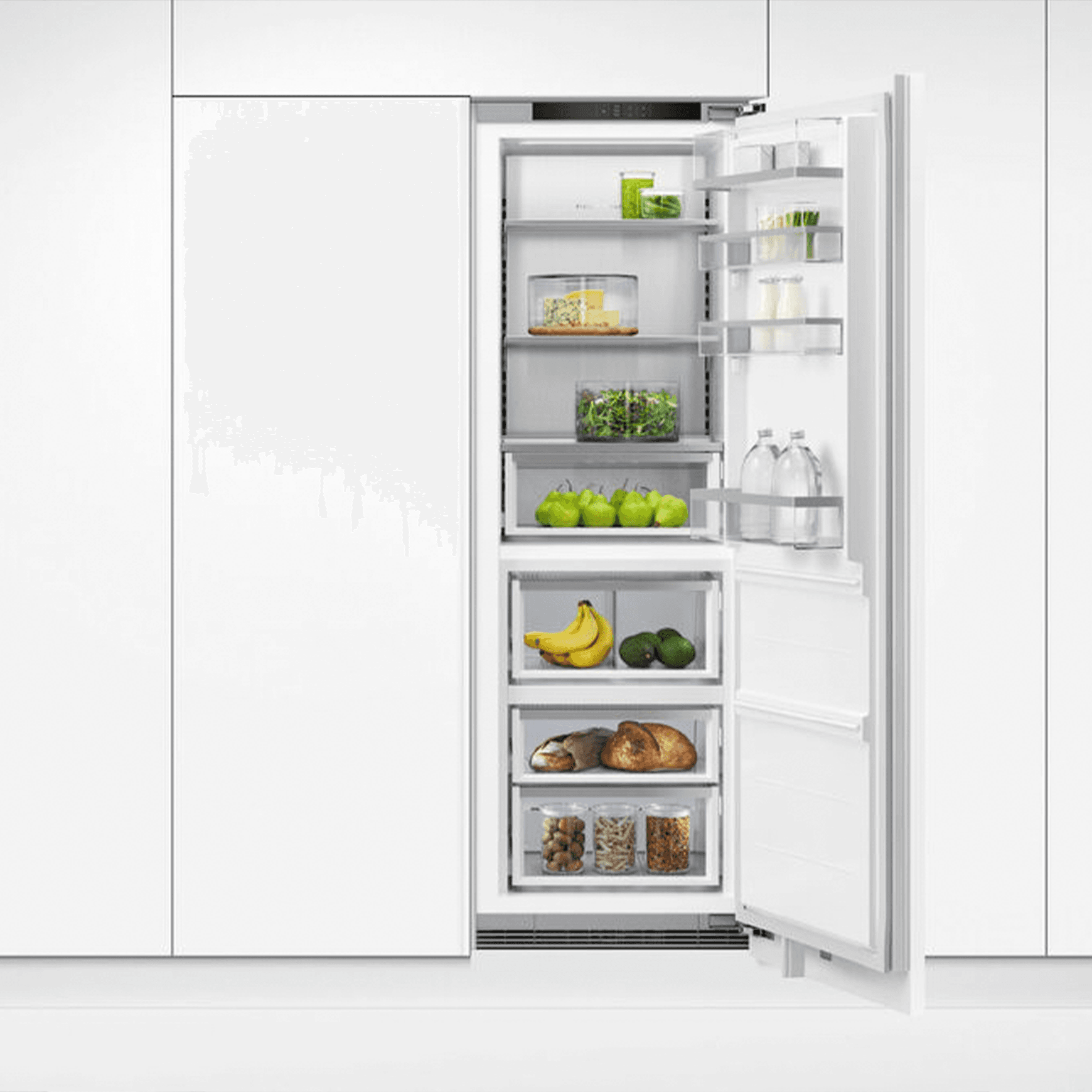 F&P Integrated Triple Zone Refrigerator, 60cm, Water