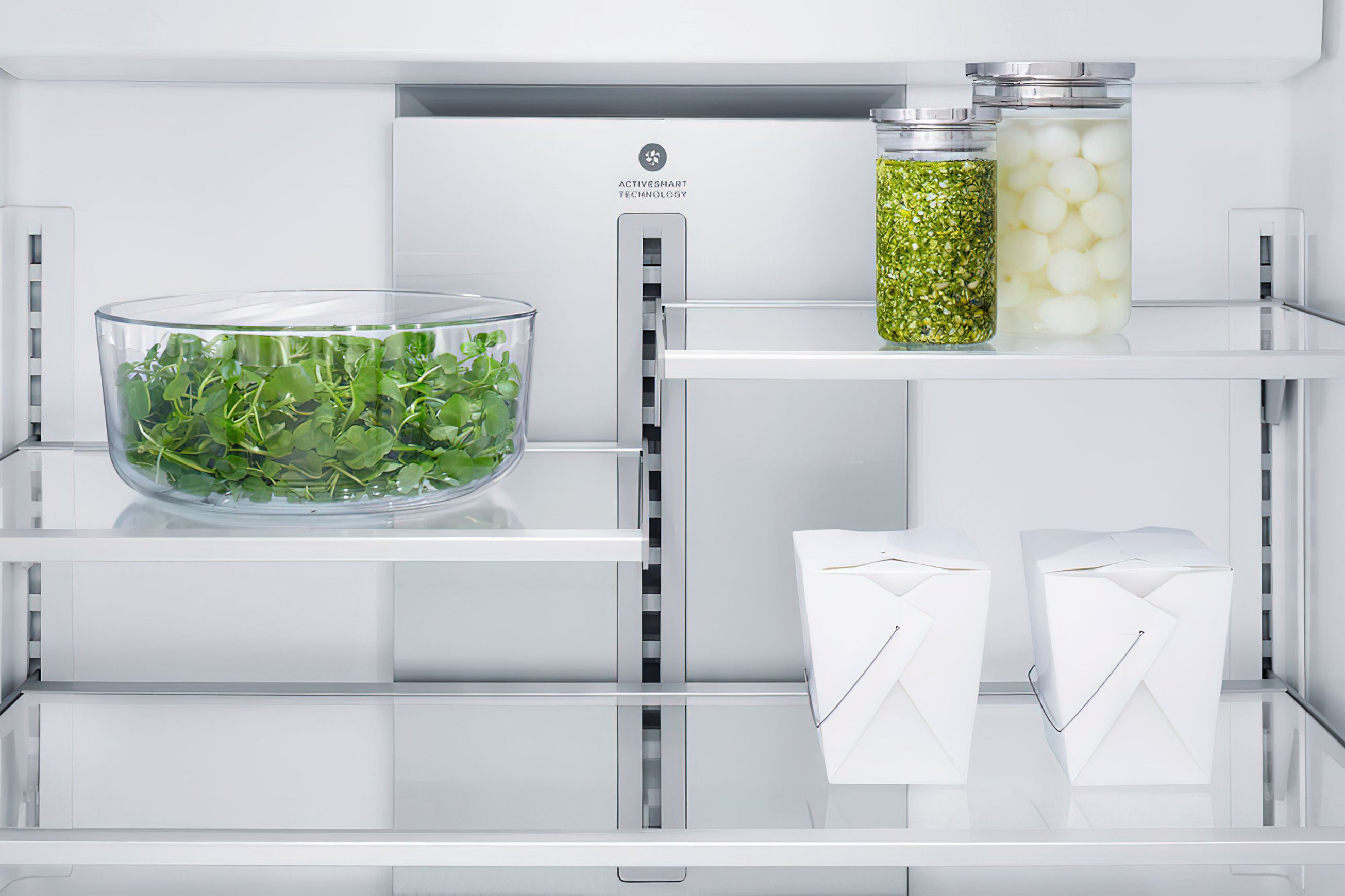 F&P Integrated French Door Fridge Freezer Ice & Water
