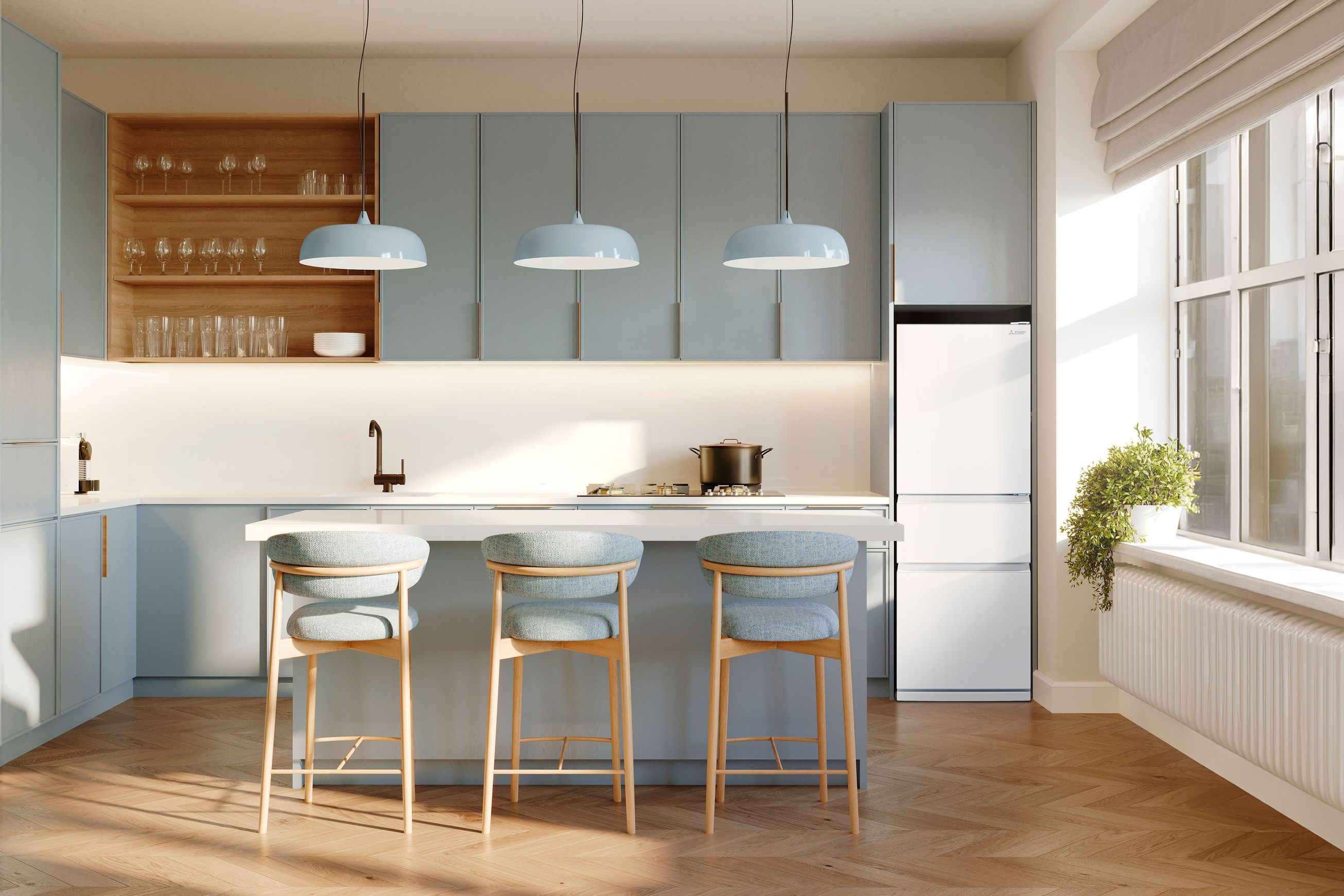 CX Classic Designer Two Drawer Fridge