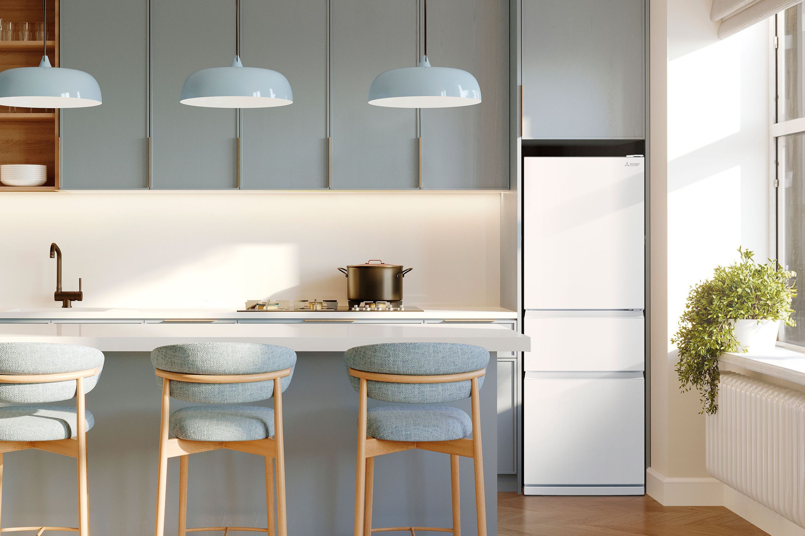 CX Classic Designer Two Drawer Fridge