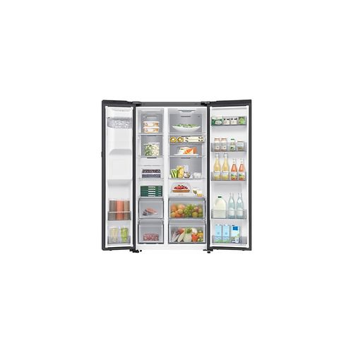 615L Bespoke Refrigerator SBS - AI Home Black DOI