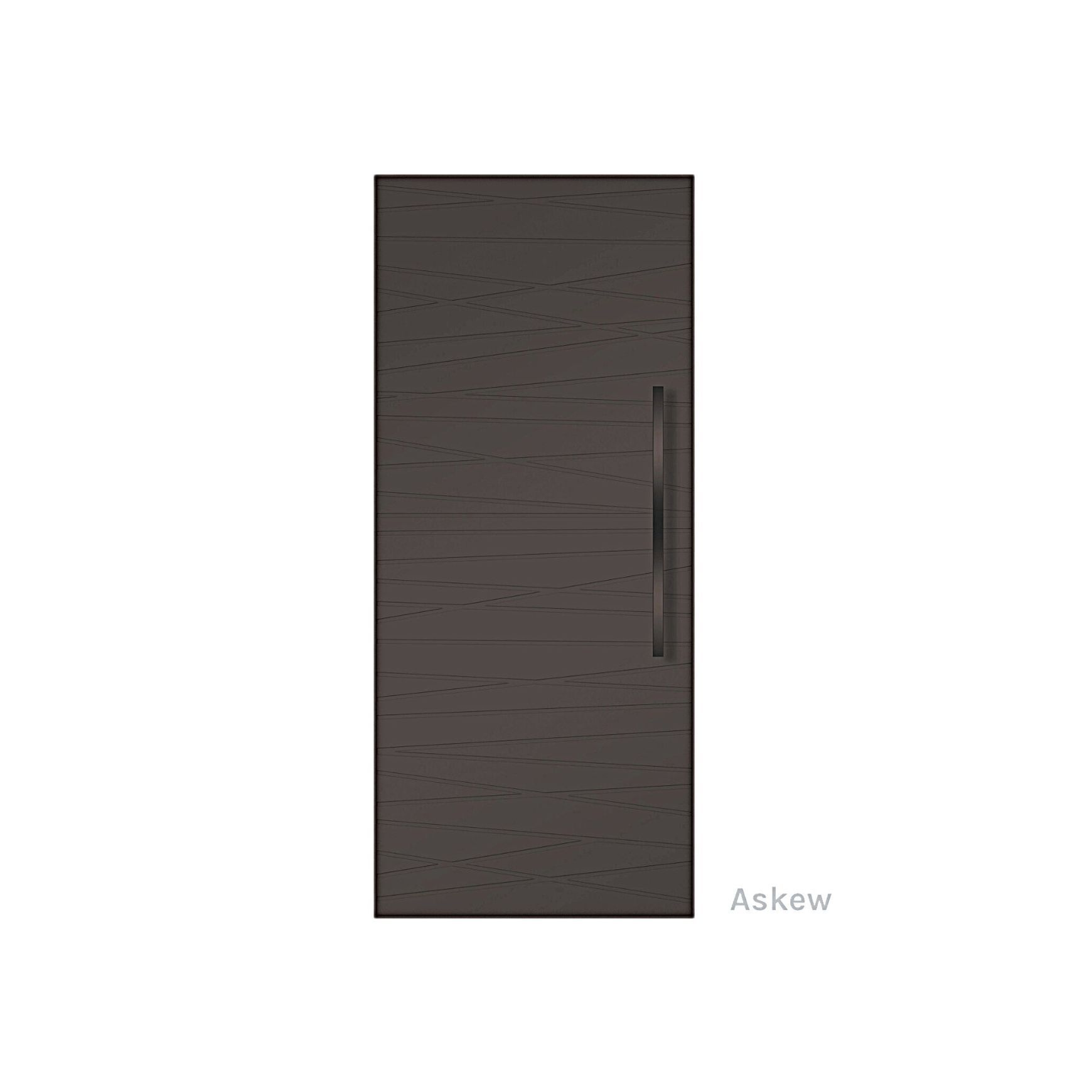 Meta 4 Patterned Aluminium FL Door