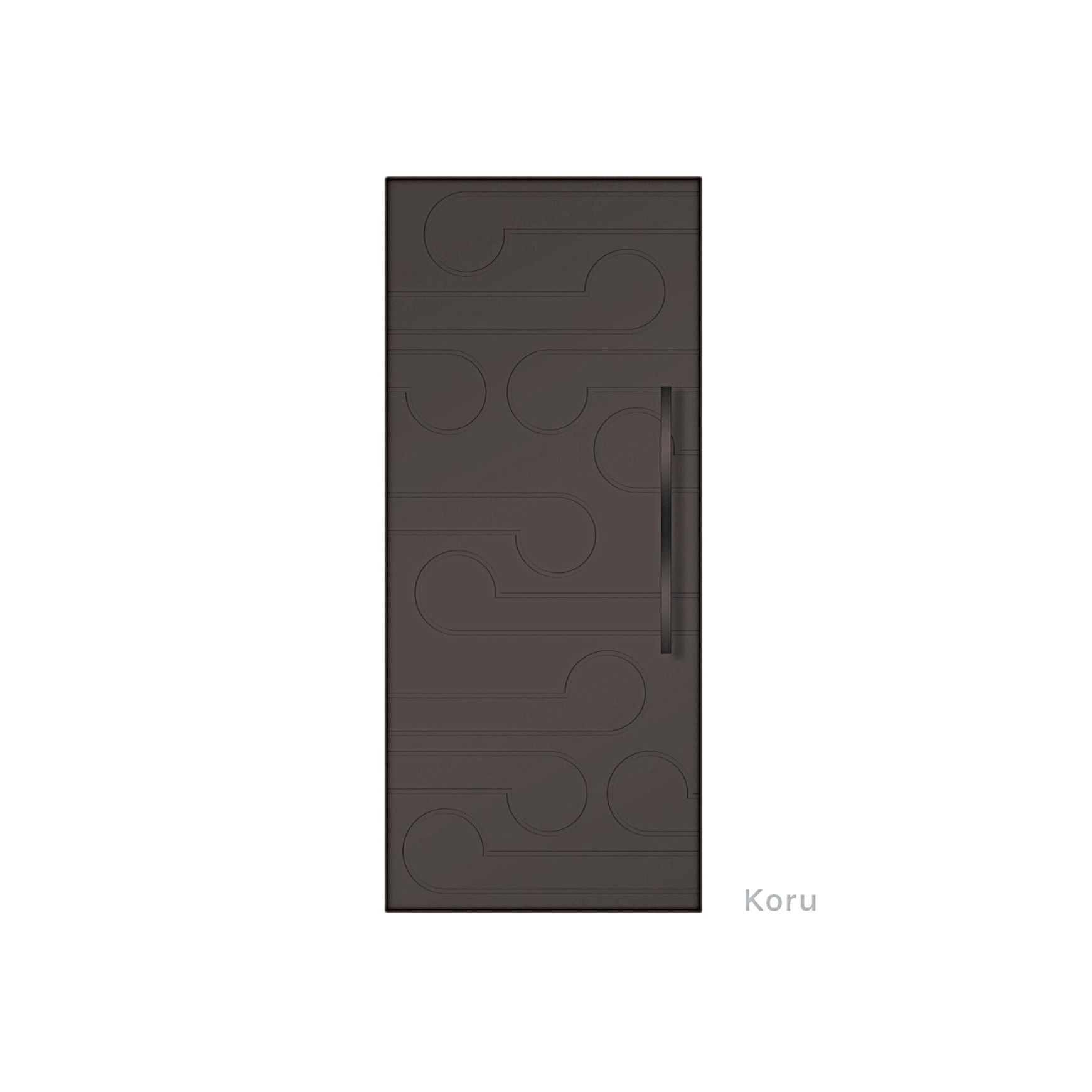 Meta 4 Patterned Aluminium FL Door