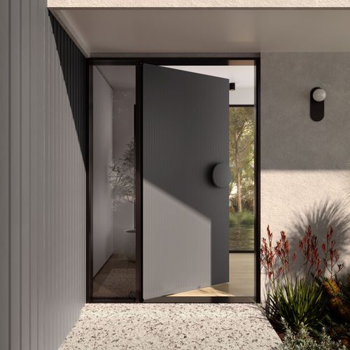 Aluminium Batten Doors