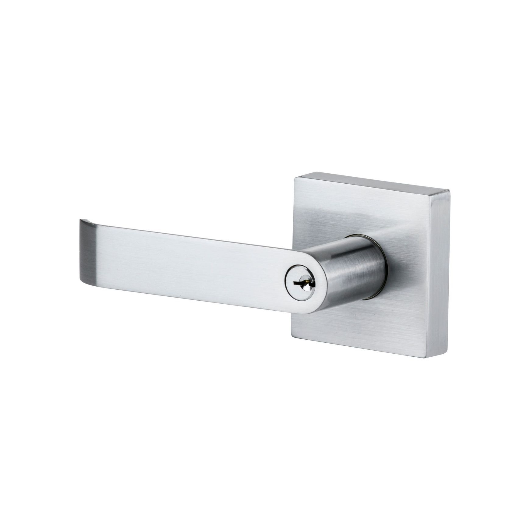 Newton Entrance Lever Satin Chrome