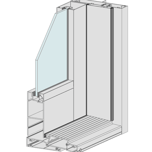 Elevate | Series 650 | Hinged Door