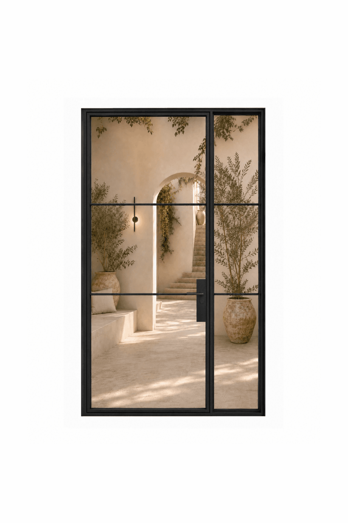 Single Door with Fixed Sidelight l SD3 l Steel Doors