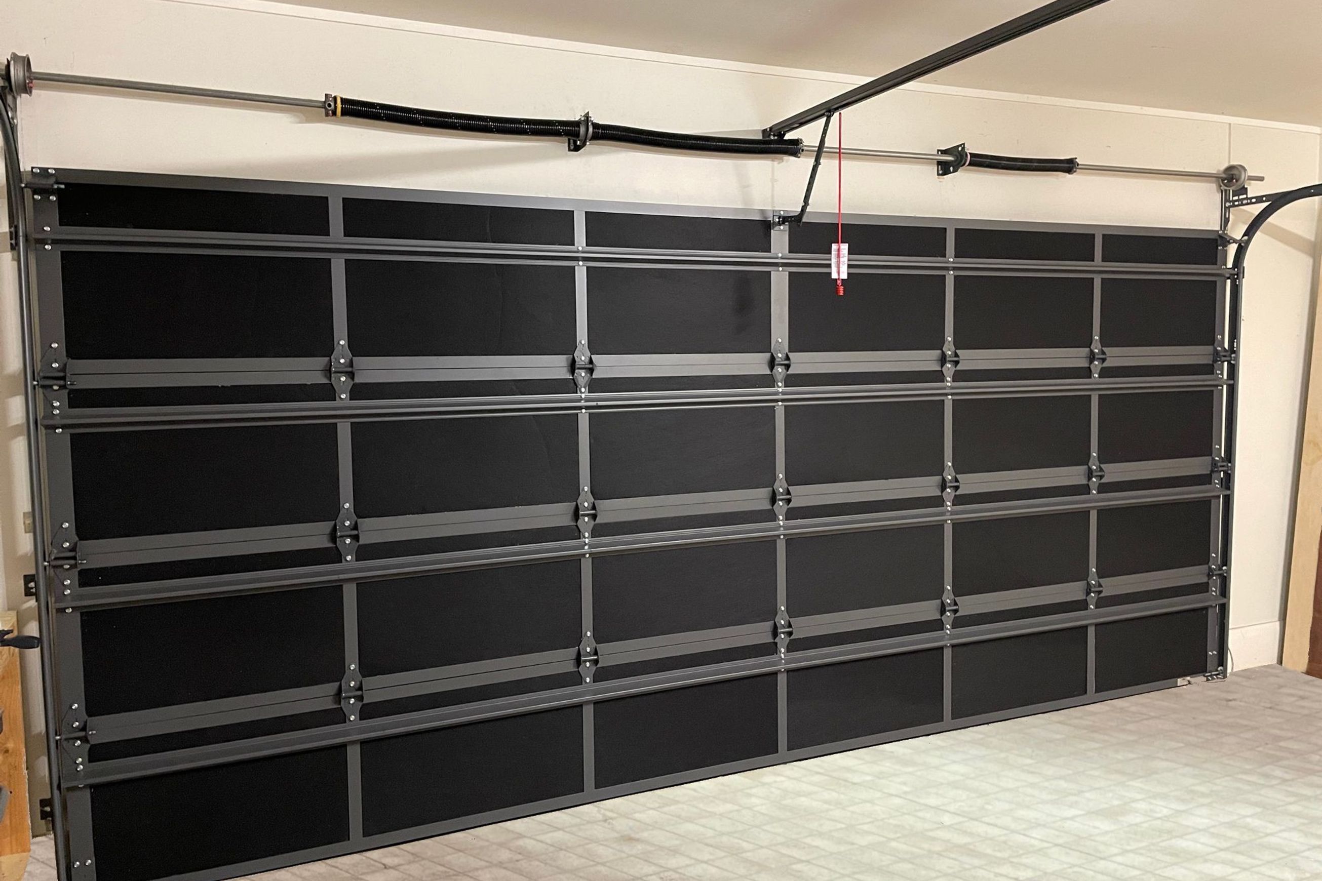 Continuous Aluminium Garage Door