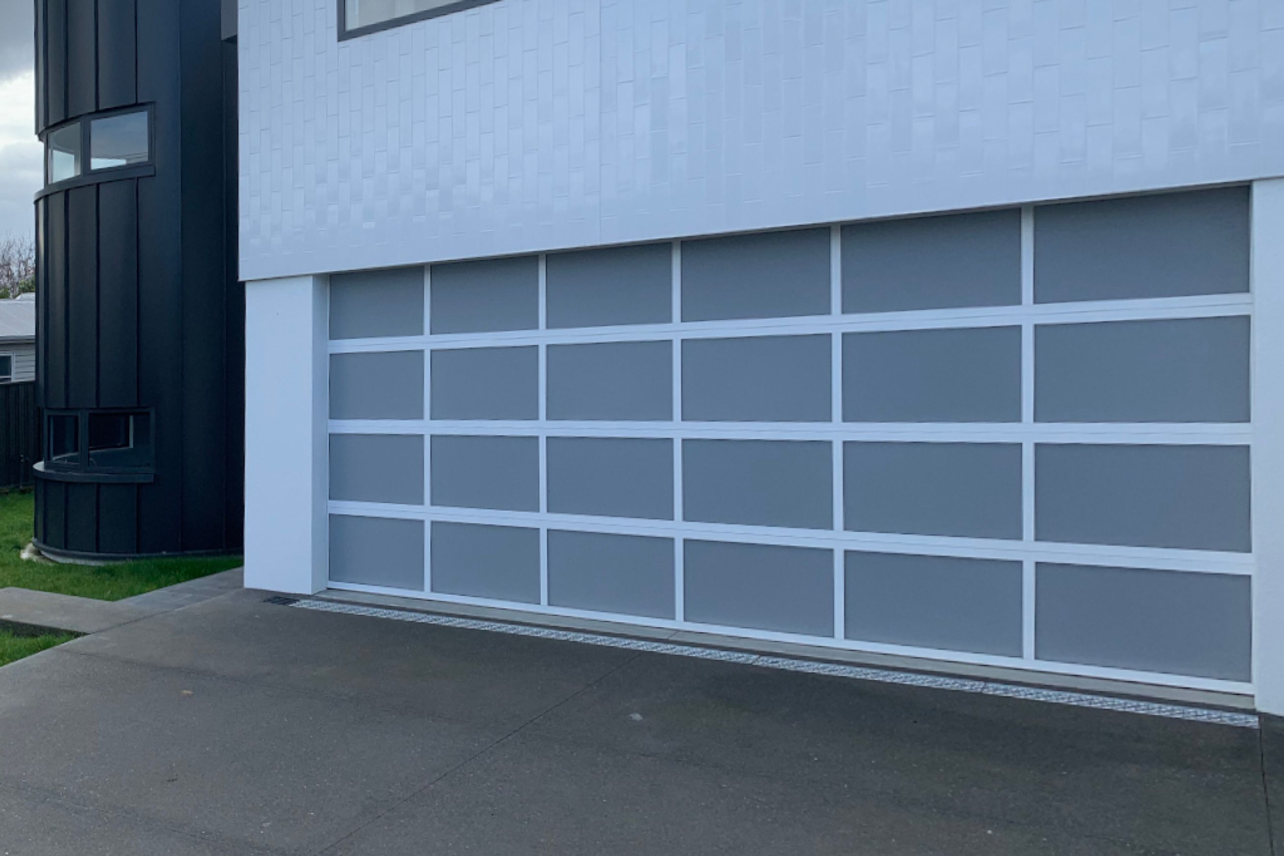 Plexiglass Custom Garage Door
