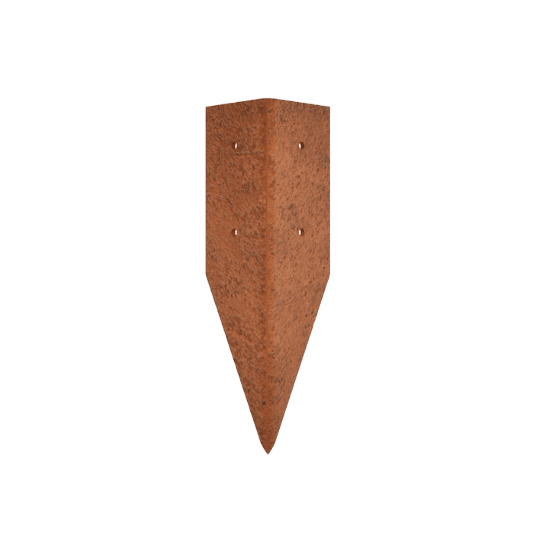 100 mm High. Corten Steel Garden Edging 3.00 mm Thick