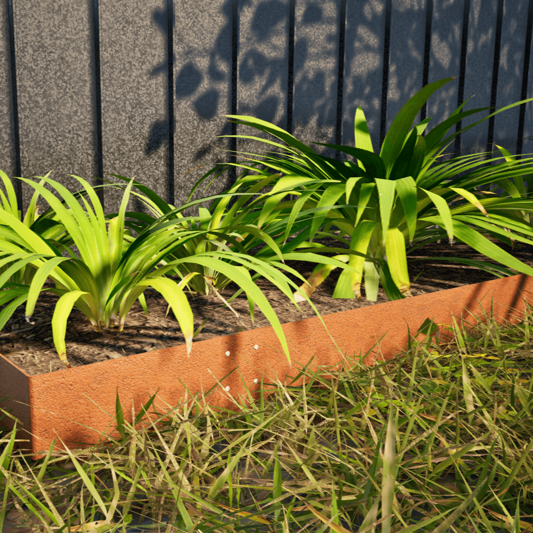 Terraedge Flexible Corten Steel Garden Edging