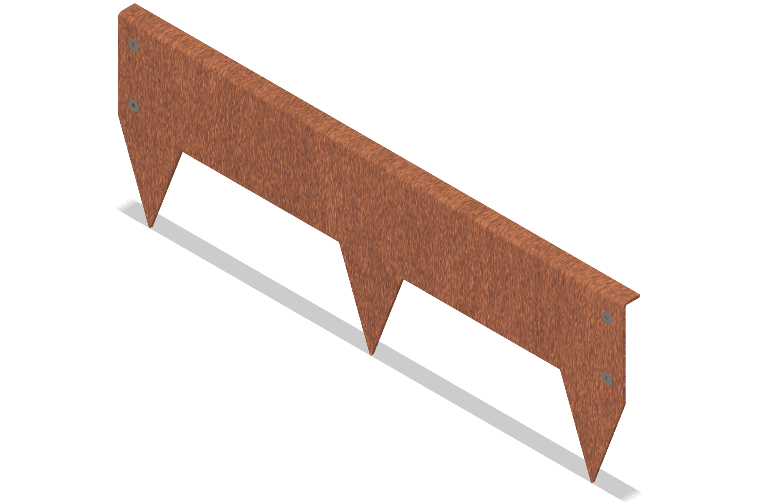200 mm TerraEdge Rigid Heavy Duty Garden Edging
