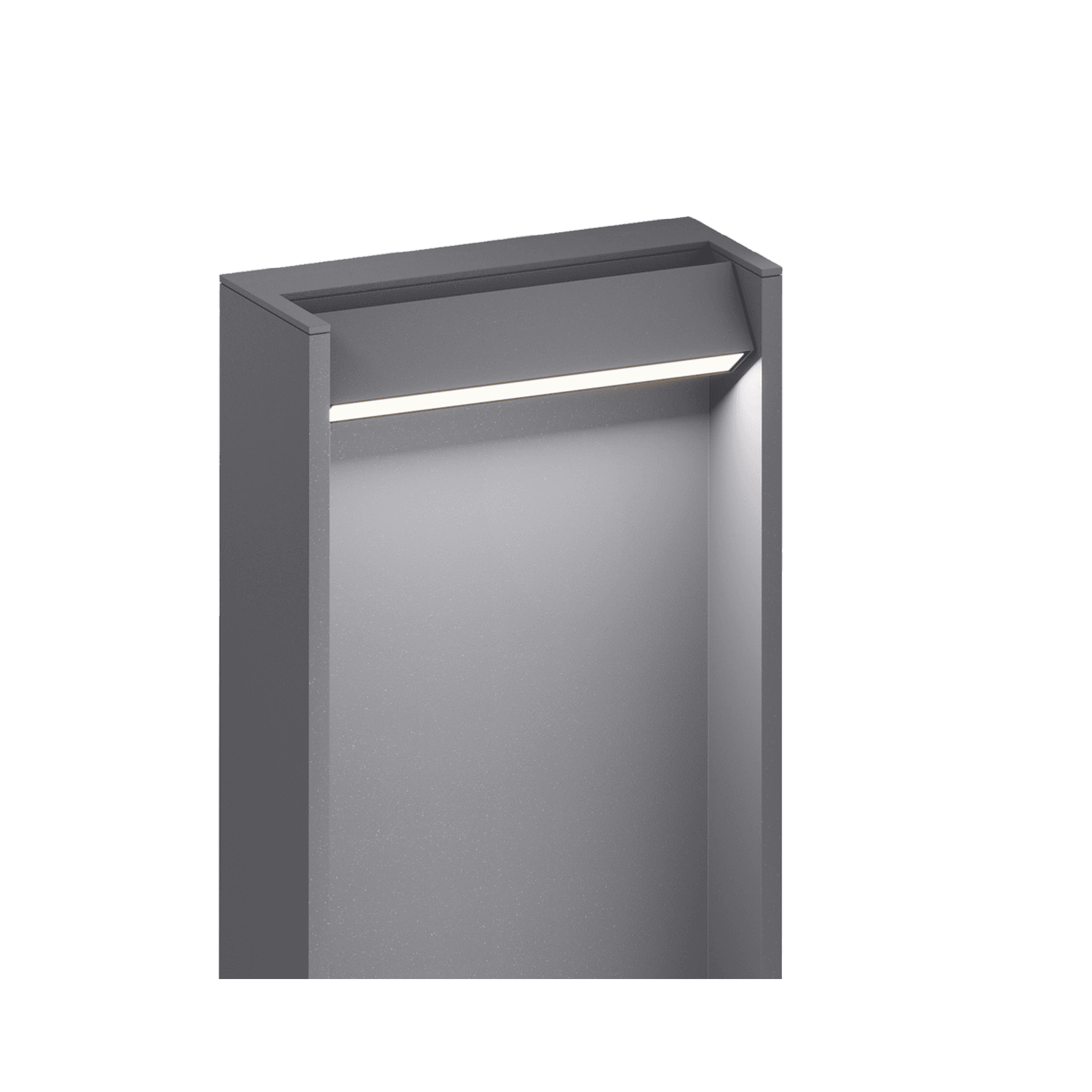 Slat 40 Outdoor Bollard Light