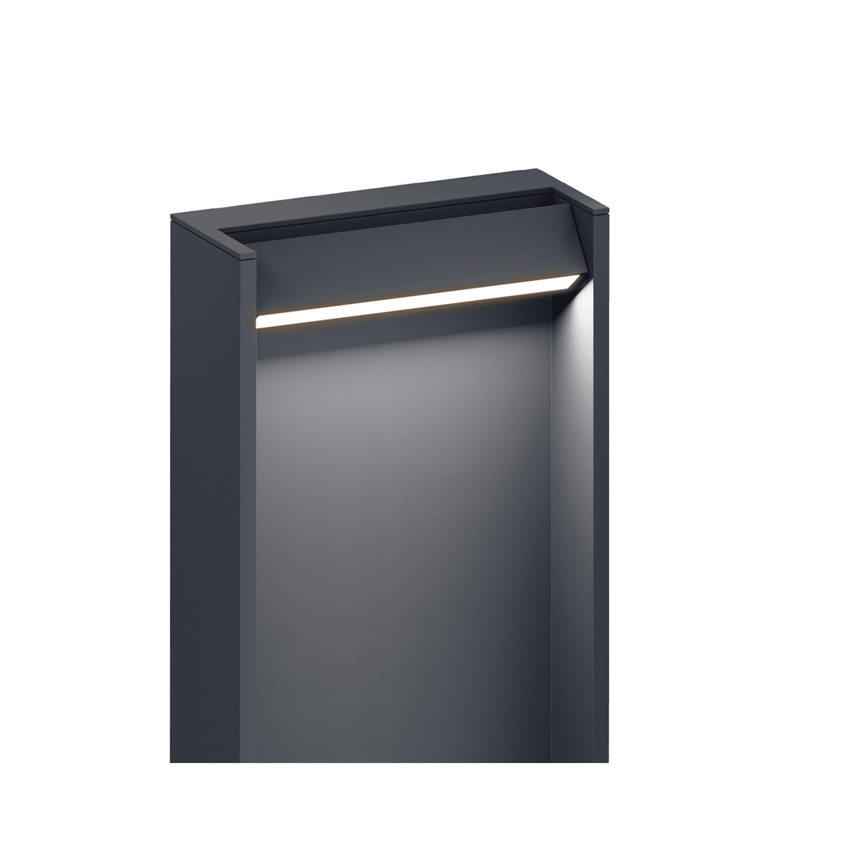 Slat 40 Outdoor Bollard Light