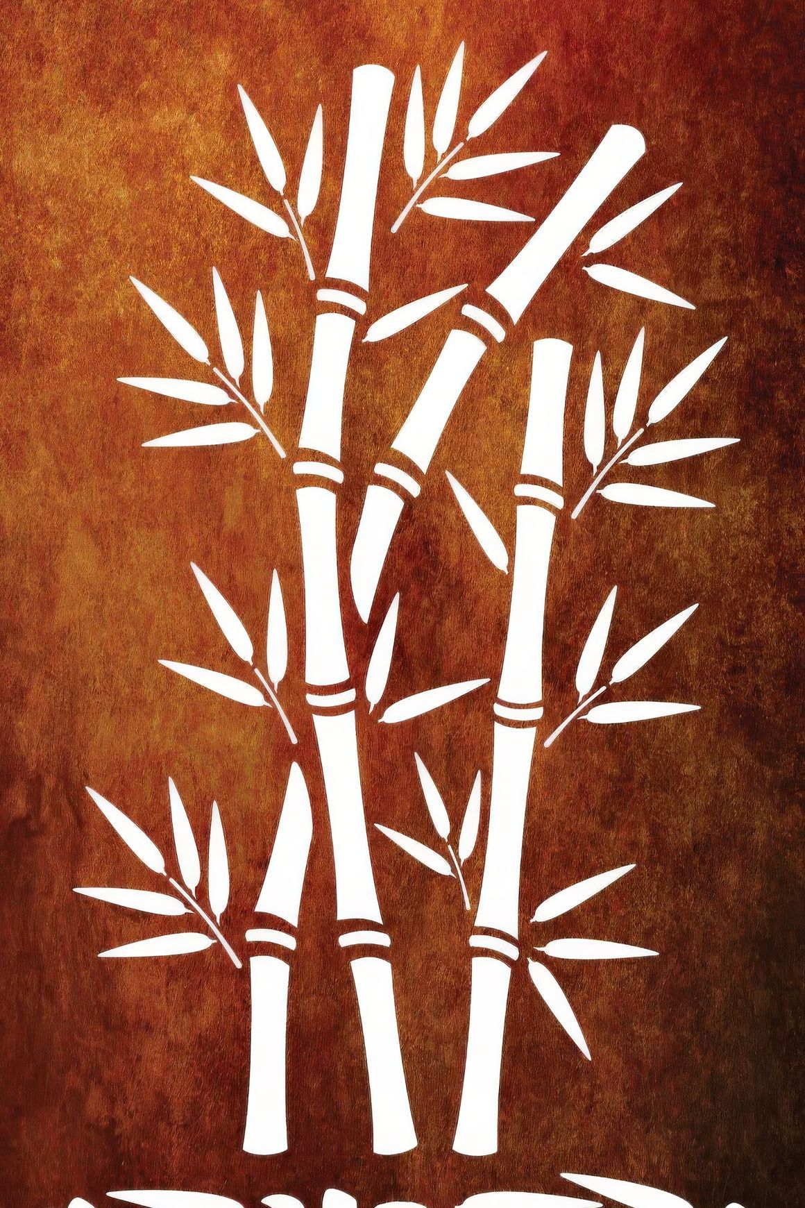Bamboo Stalks- Laser Cut Fence Panel