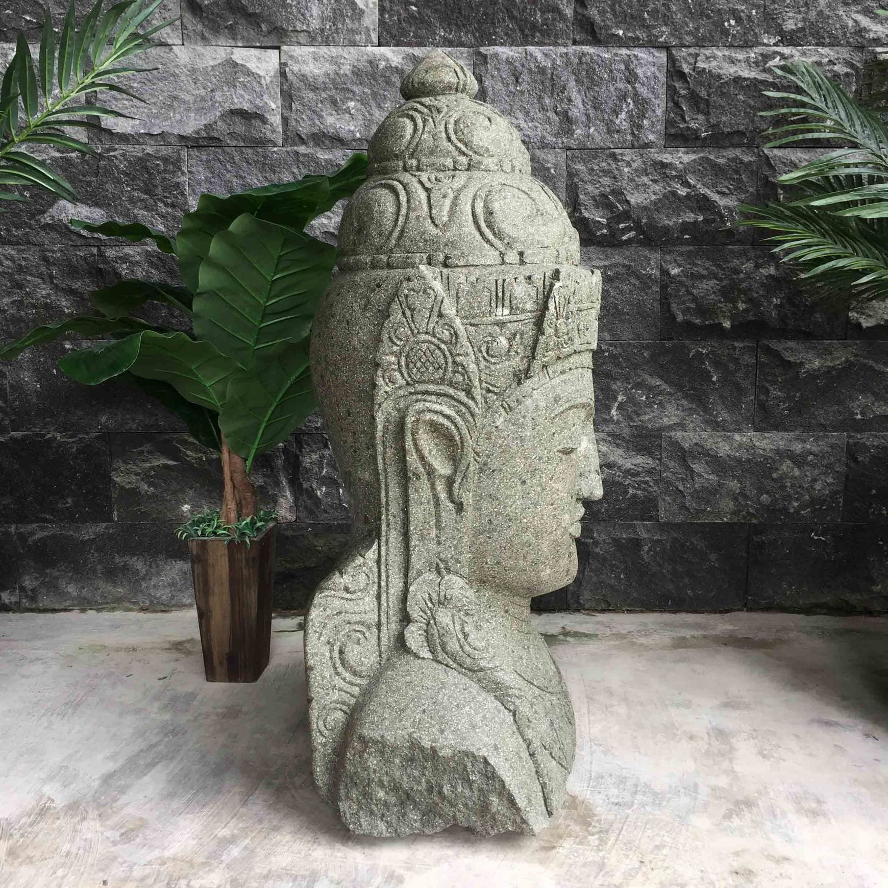 Greenstone Buddha Statue 105cm