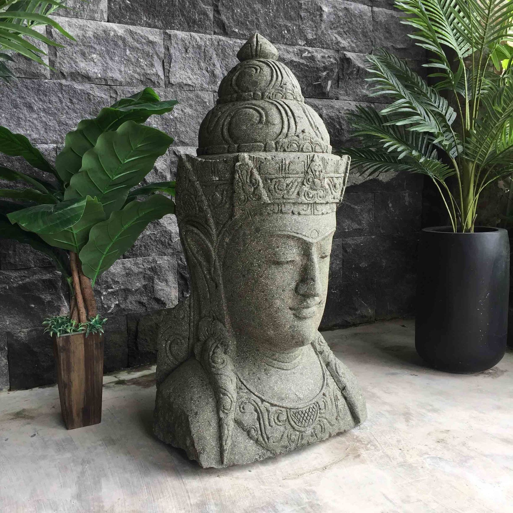 Greenstone Buddha Statue 105cm