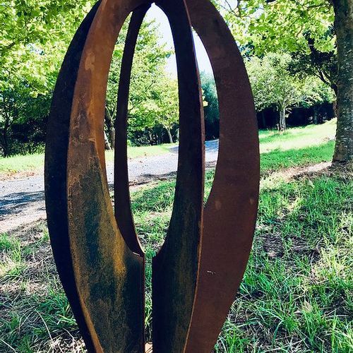 The Elliptical Garden Sculpture