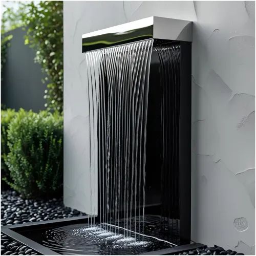 Luxe Black Water Feature IV