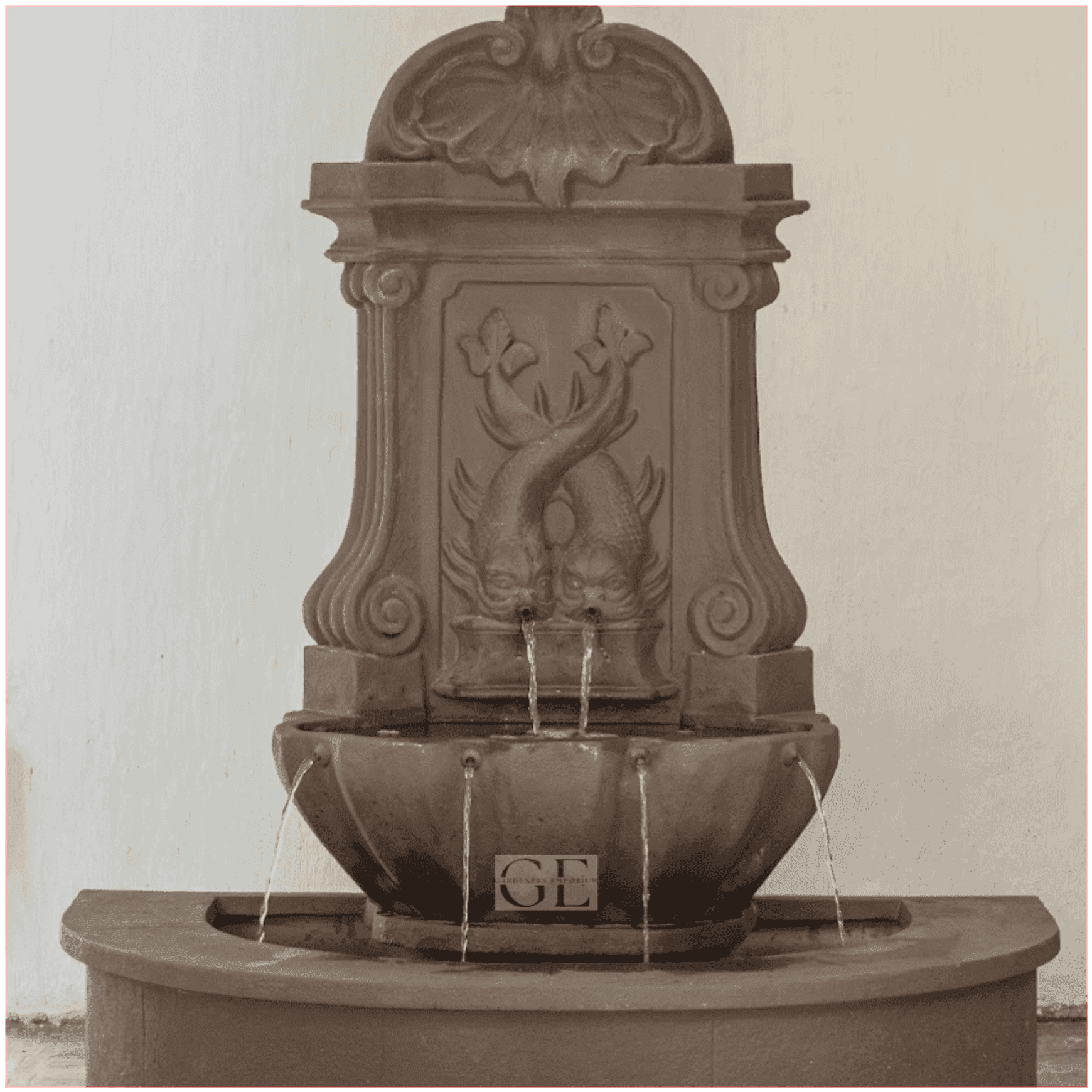 French Floor Fountain