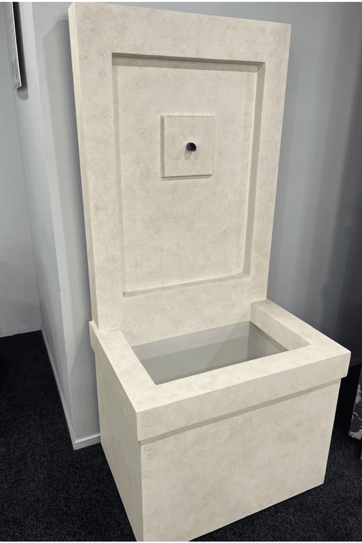 Rectangular Wall Single Spout Fountain