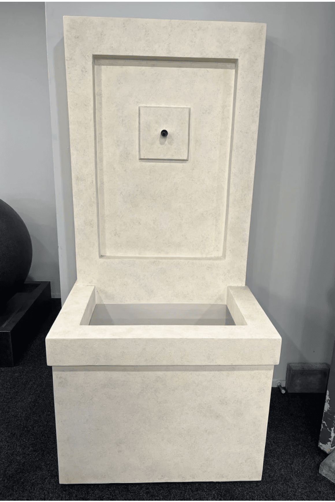 Rectangular Wall Single Spout Fountain