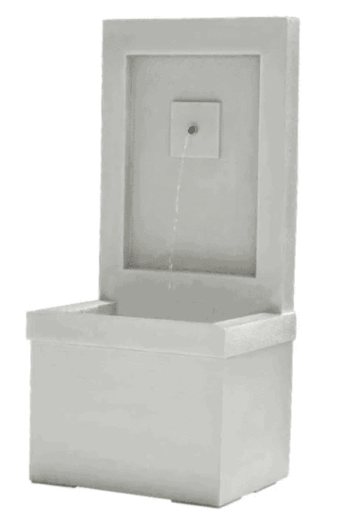Rectangular Wall Single Spout Fountain