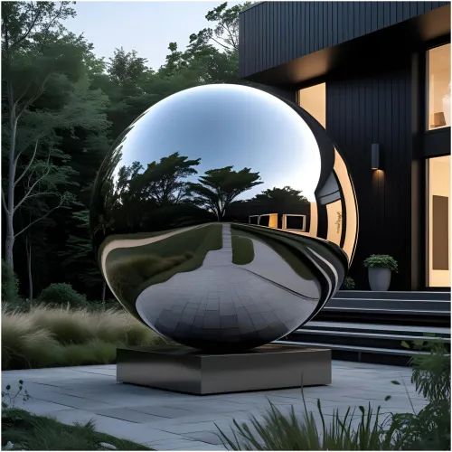 Orbis on Plinth Sculpture