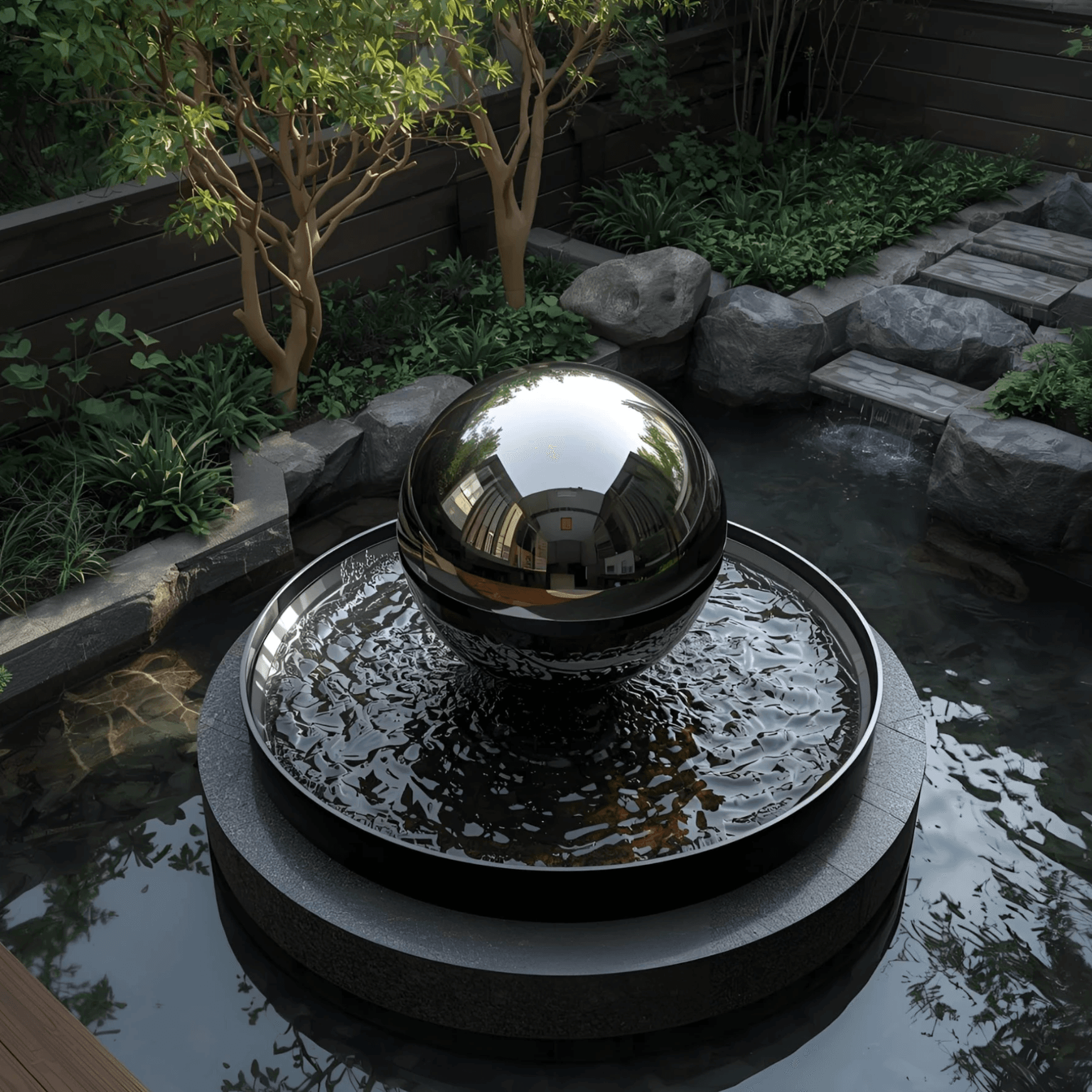 Orin Sphere Fountain