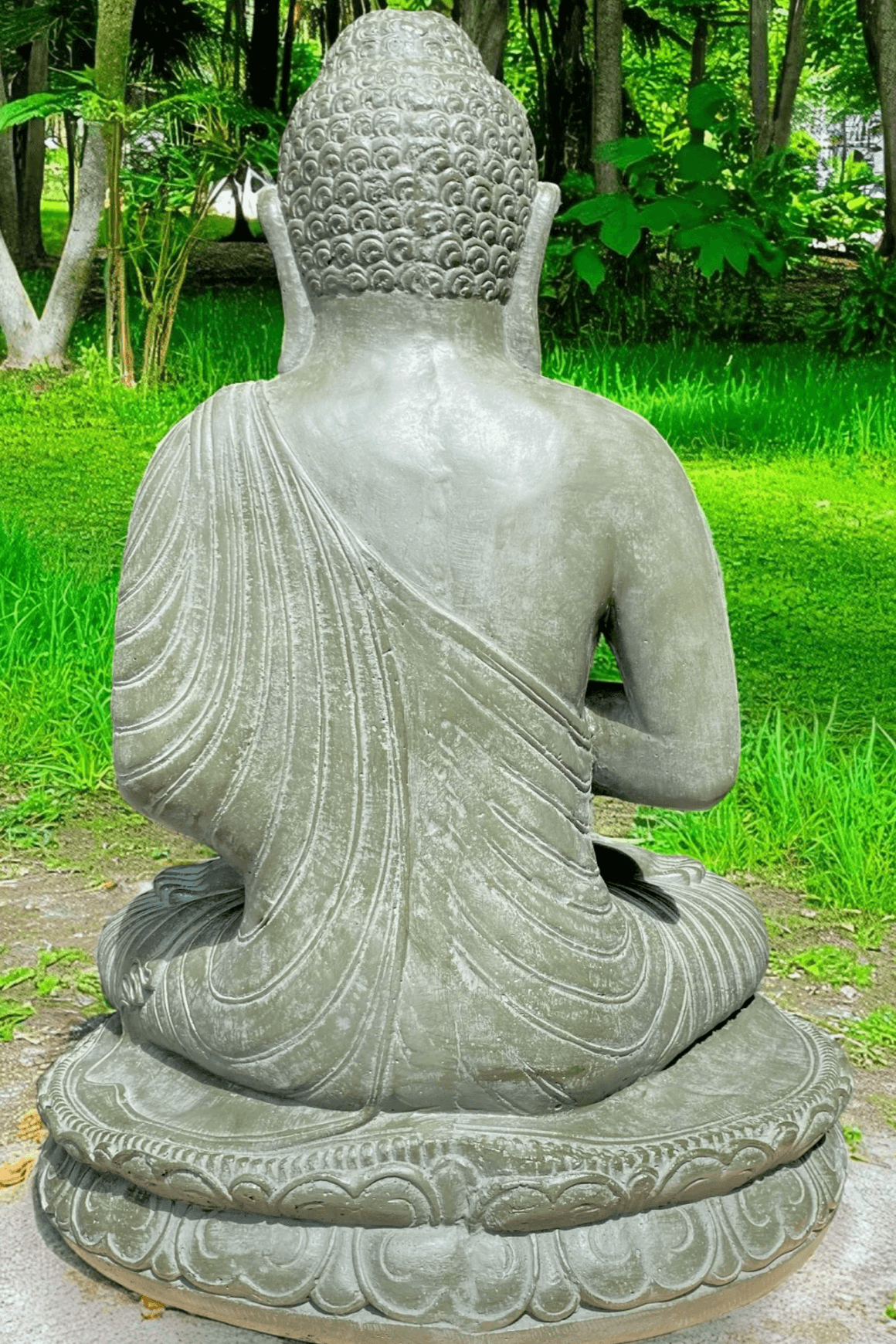 Praying Buddha Sculpture - (3064)