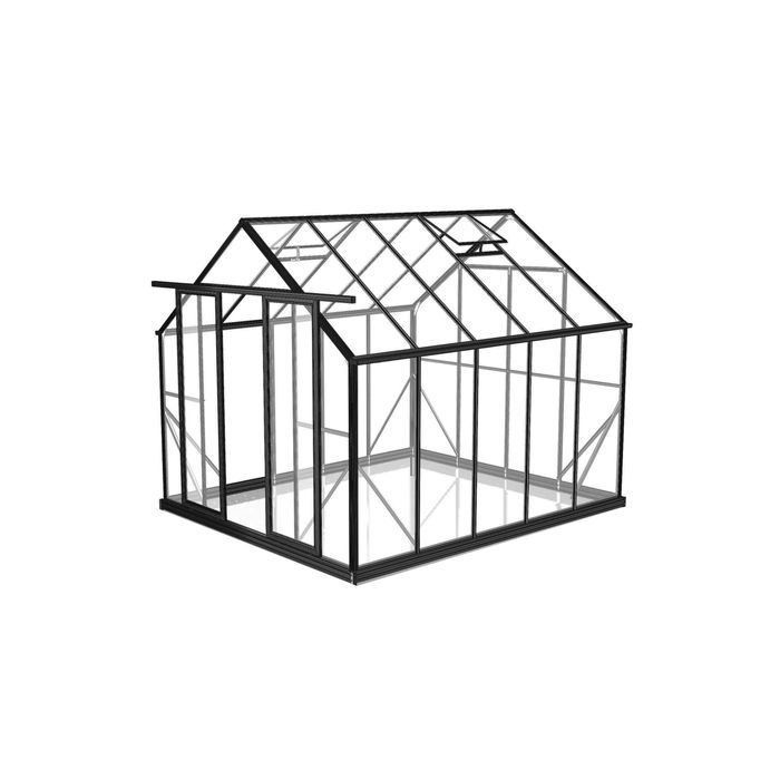 8x10 Greenhouse 6mm Polycarbonate