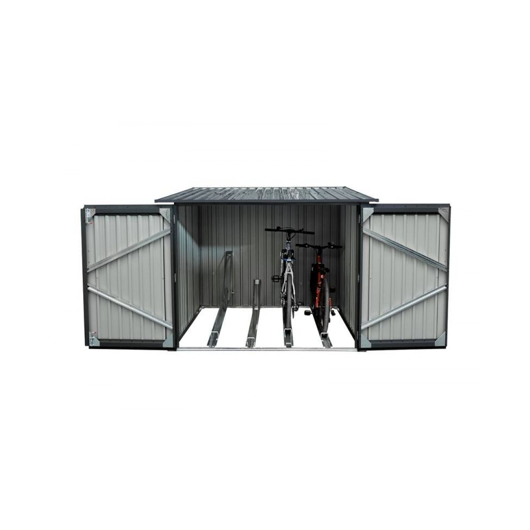 Bike Shed Garden Storage Box | Grey