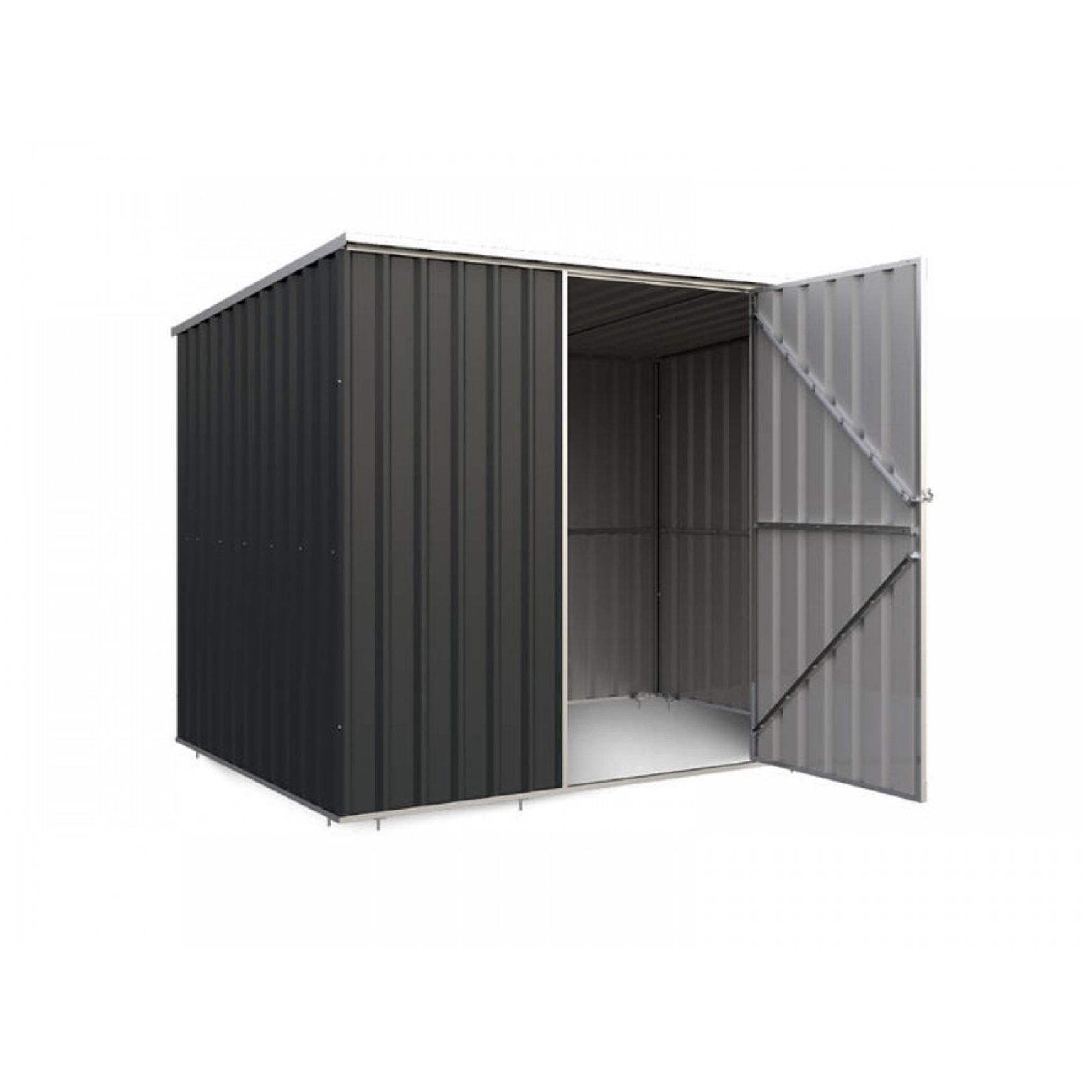 Garden Sheds Grey | YH-F0806-H200-Grey-AKL