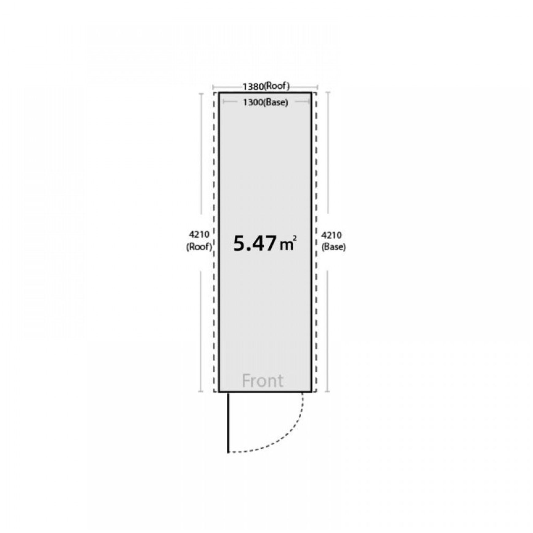 Garden Sheds Grey | YH-F04FDM3B-AKL