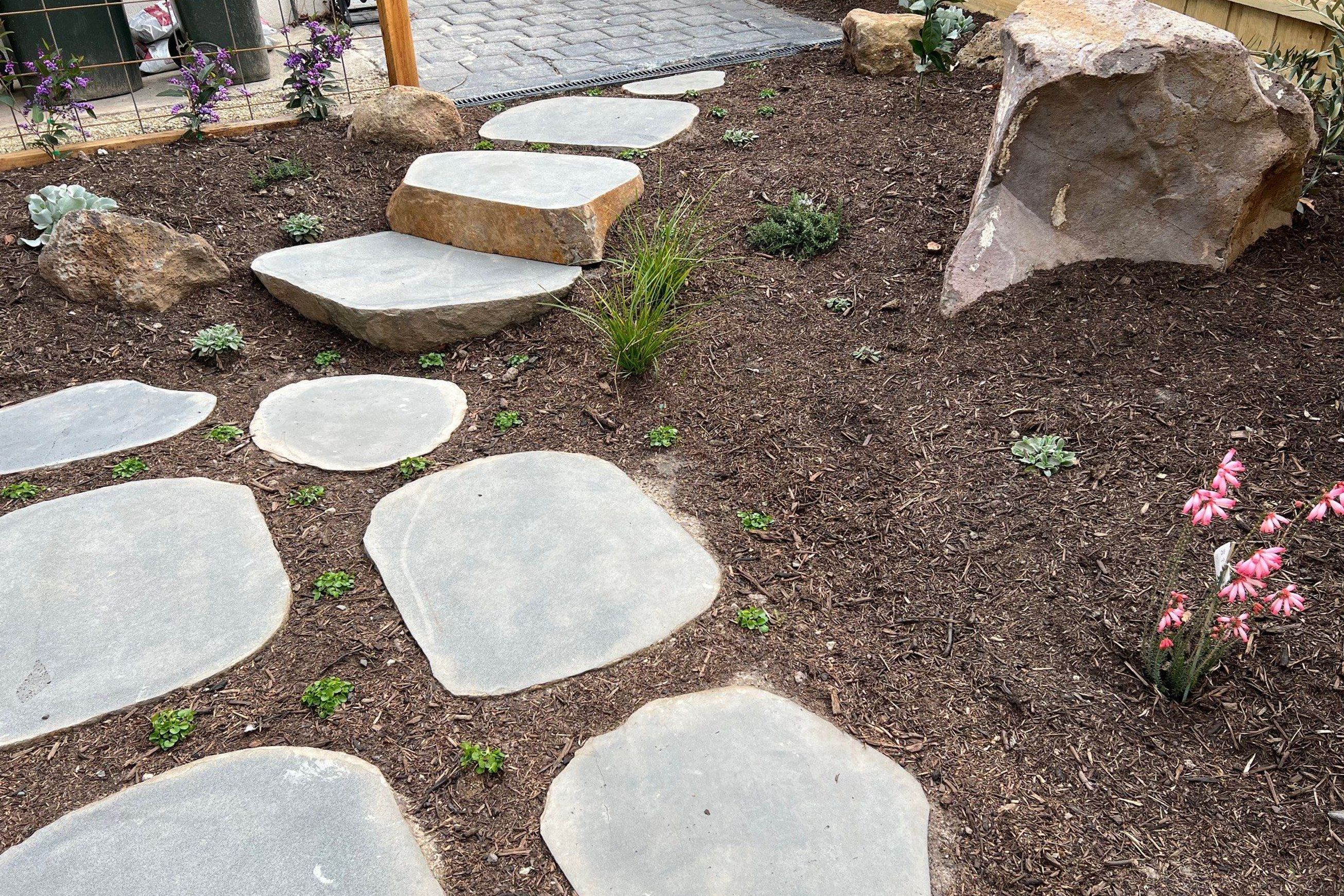 Premium Bluestone Landscape Steps
