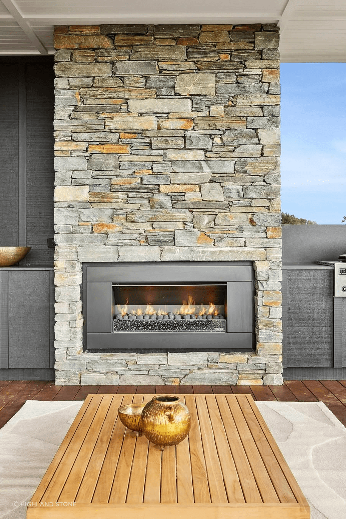 Stone Fireplaces