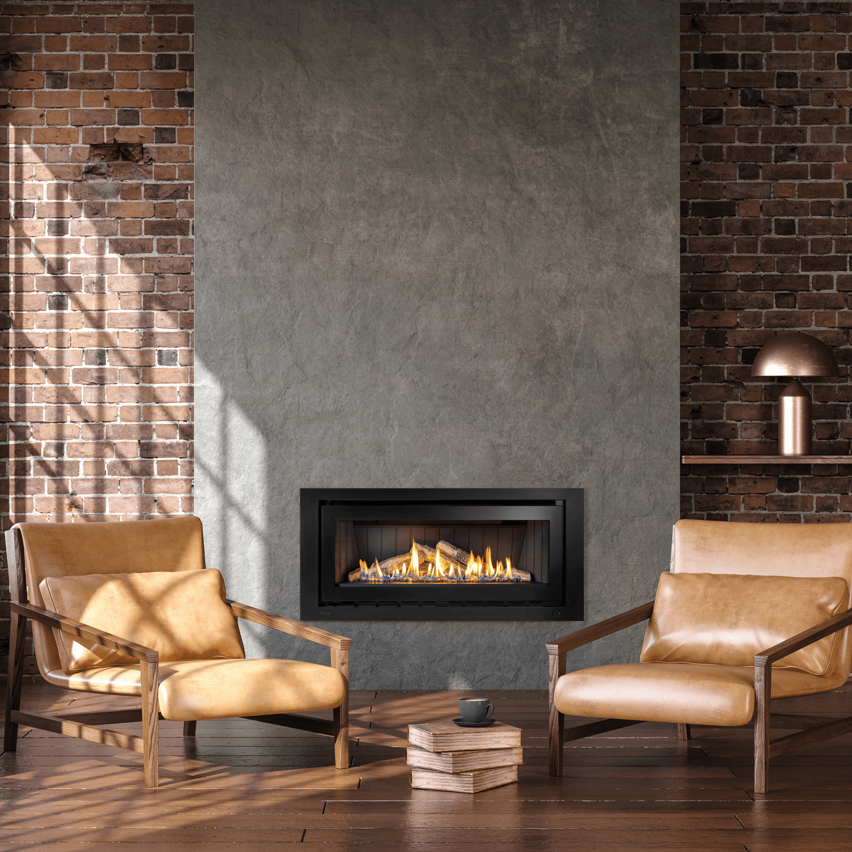 Rinnai Evolve 1253 Plus Inbuilt Gas Fireplace