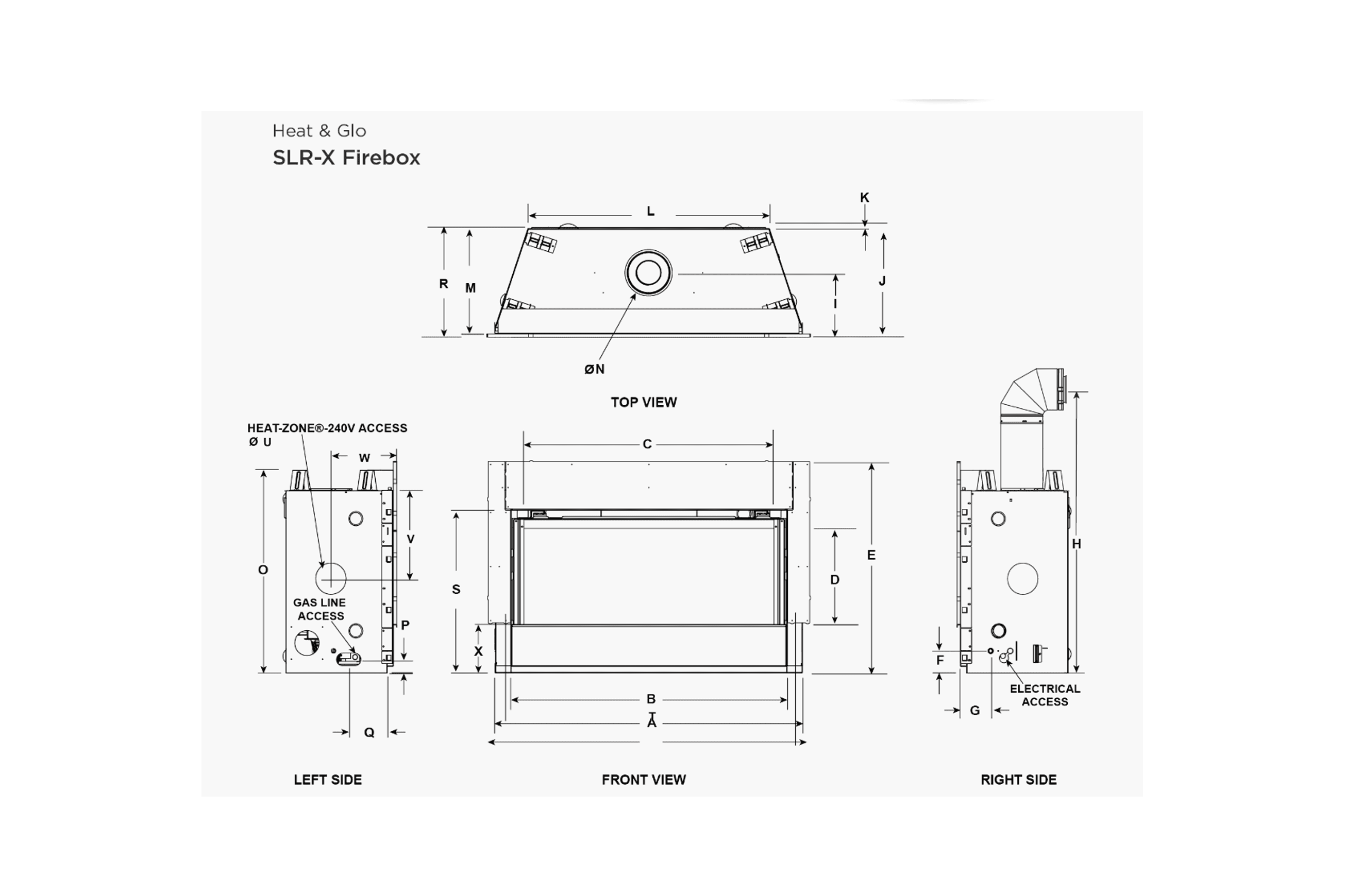 SLR-X | Gas Fireplace