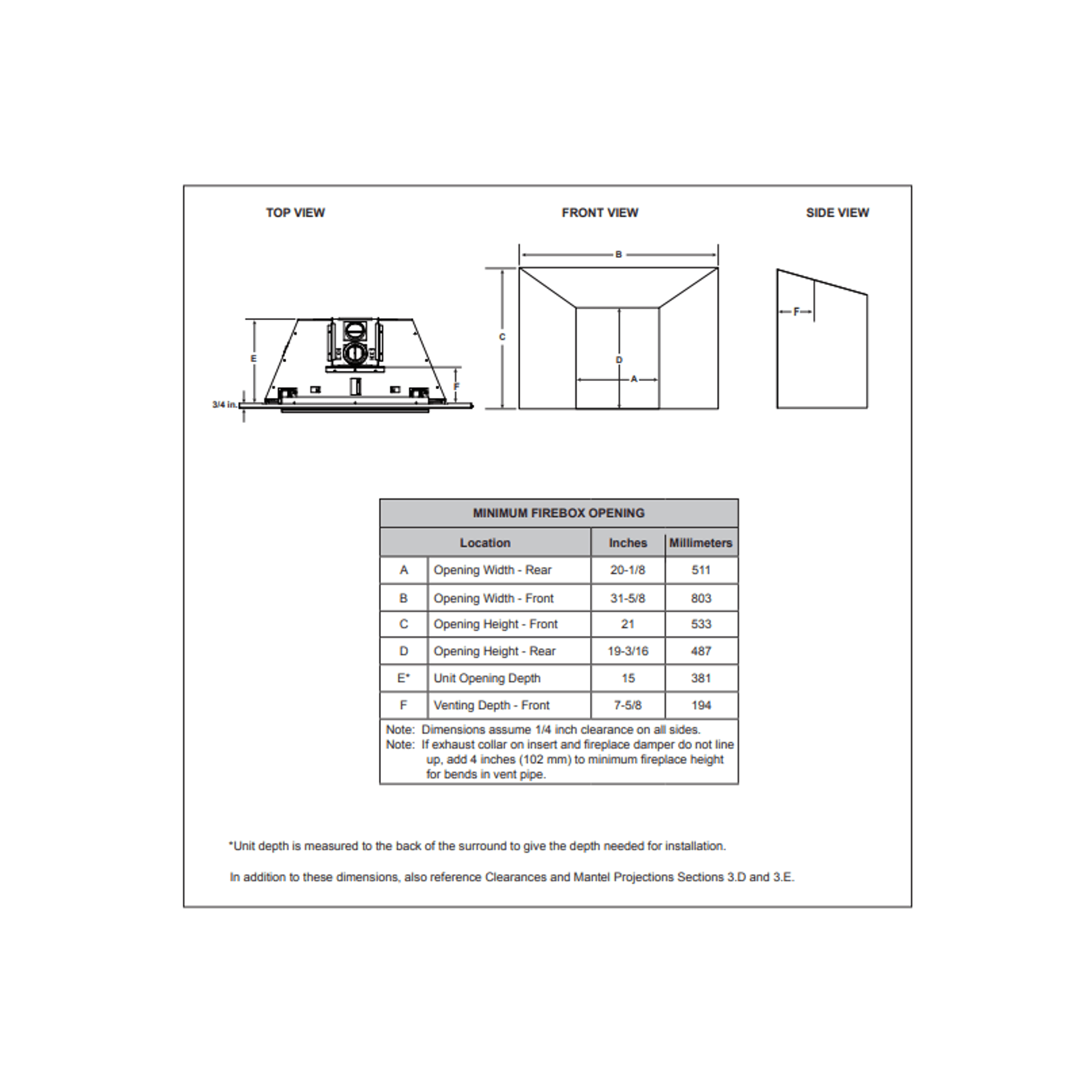 I30-X Gas Fireplace