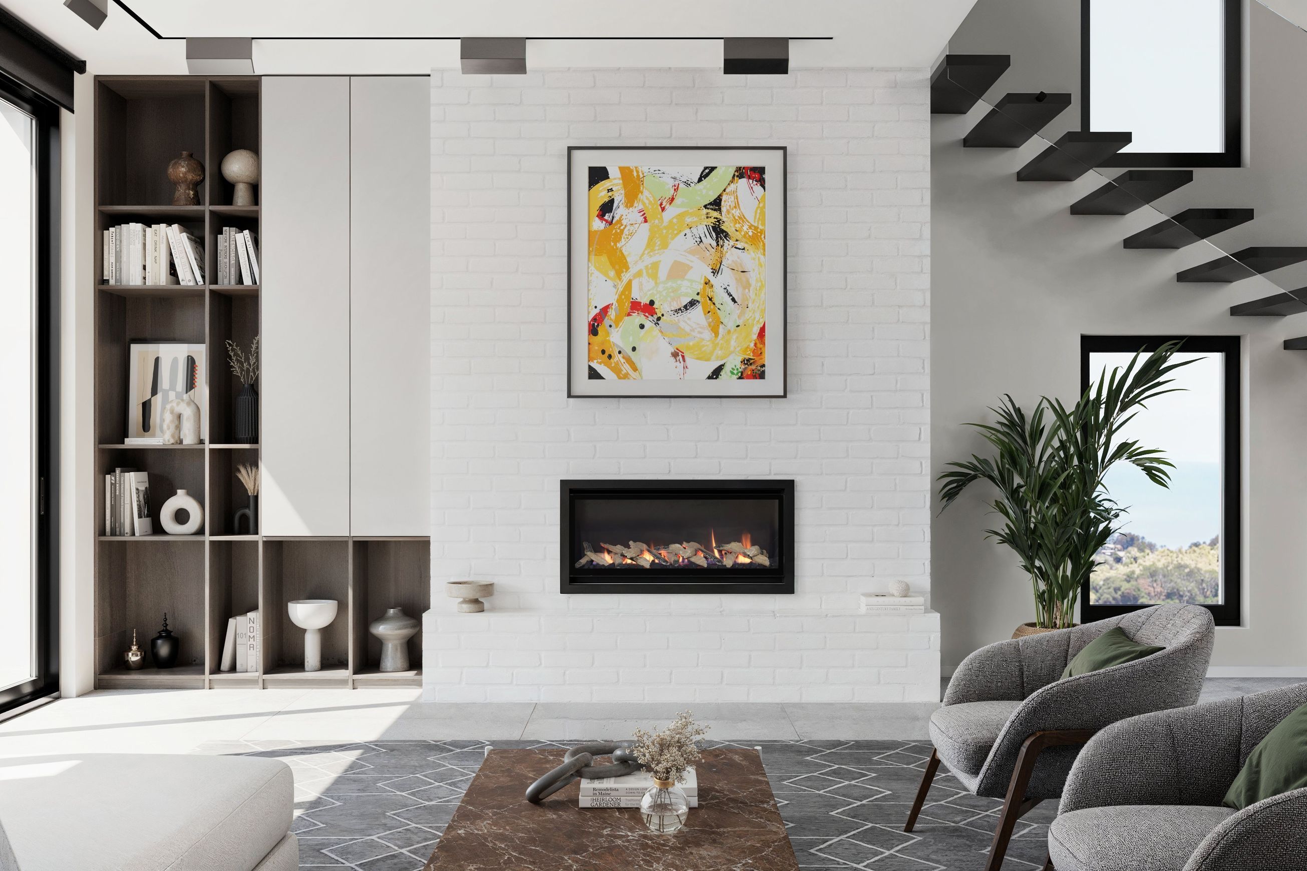 Inspire MK2 High Efficiency Gas Fireplace