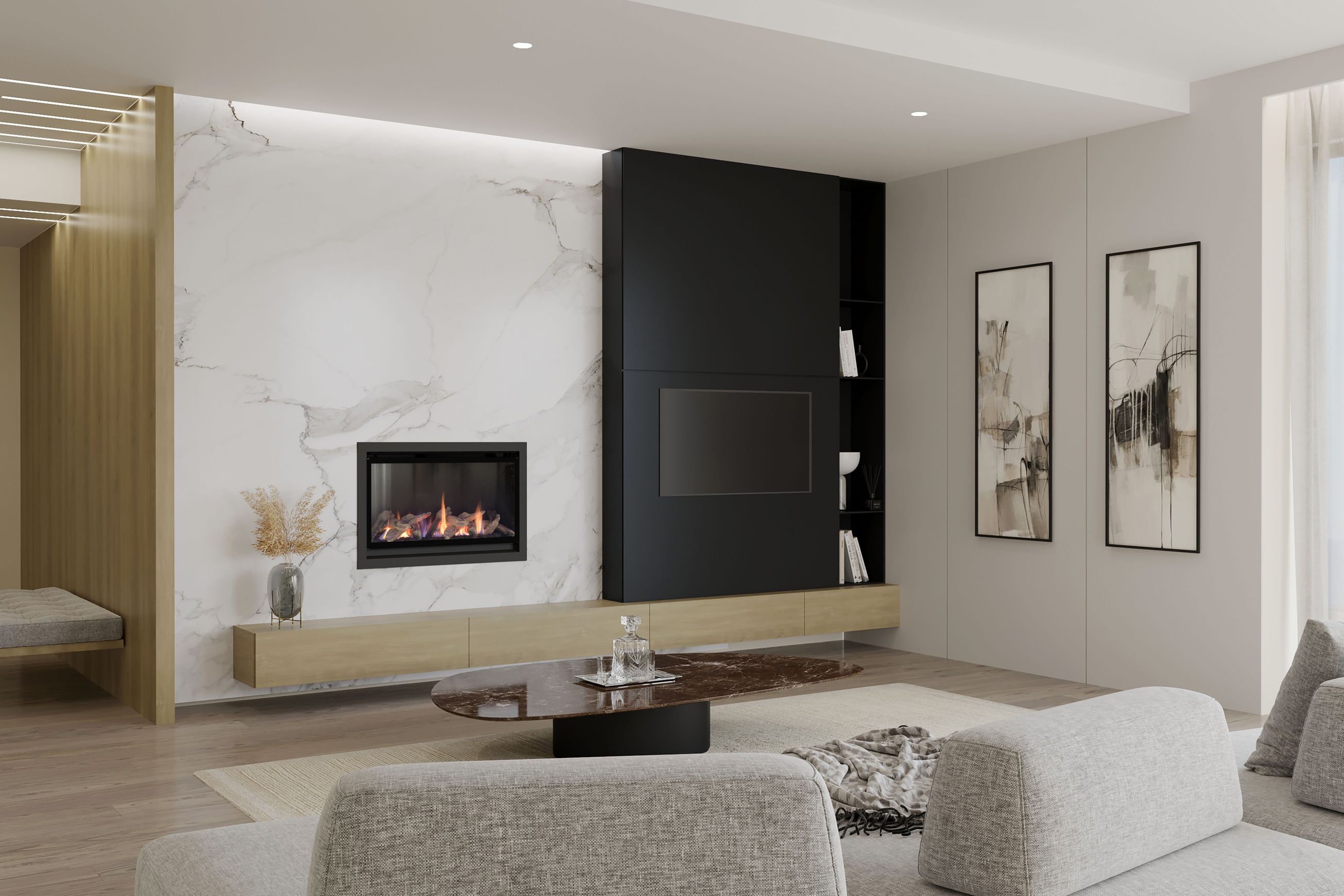 Inspire MK2 High Efficiency Gas Fireplace