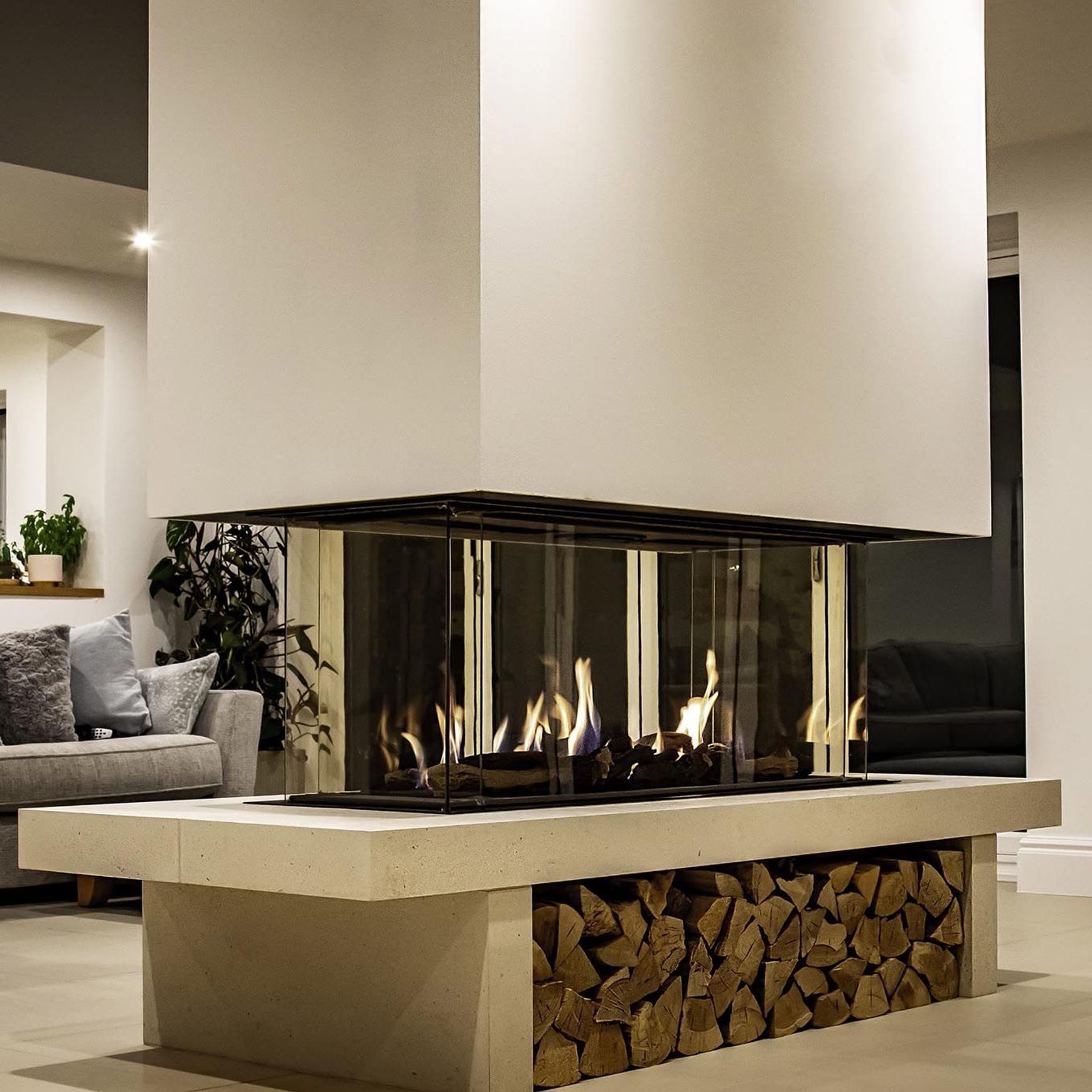 Ortal Island Gas Fireplaces