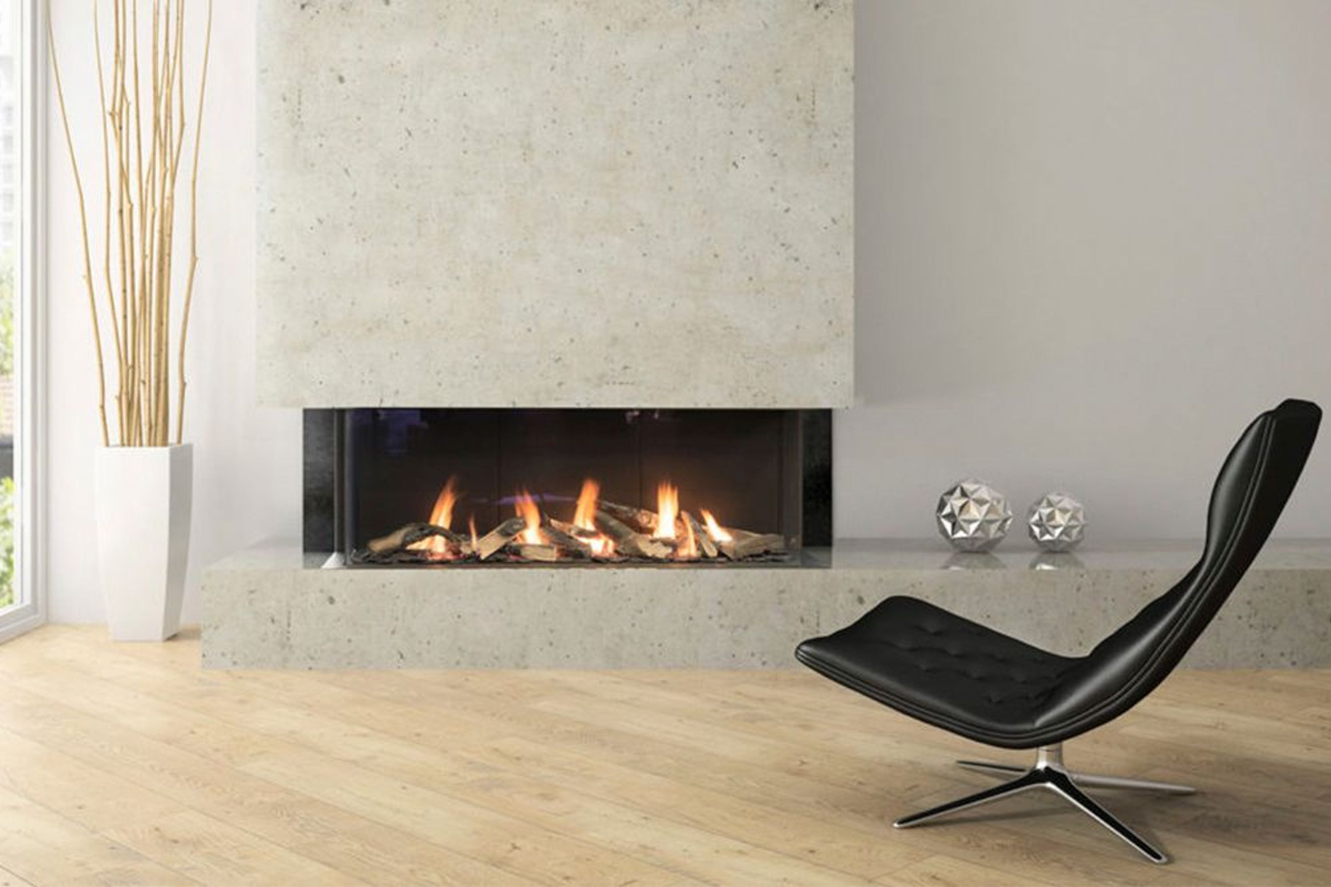 Planika Valentino LFR Gas Fireplace
